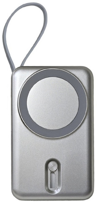 STANDFiRM 生活嚴選 輕薄行動電源 5000mAh Type-C, 鈦色, P630