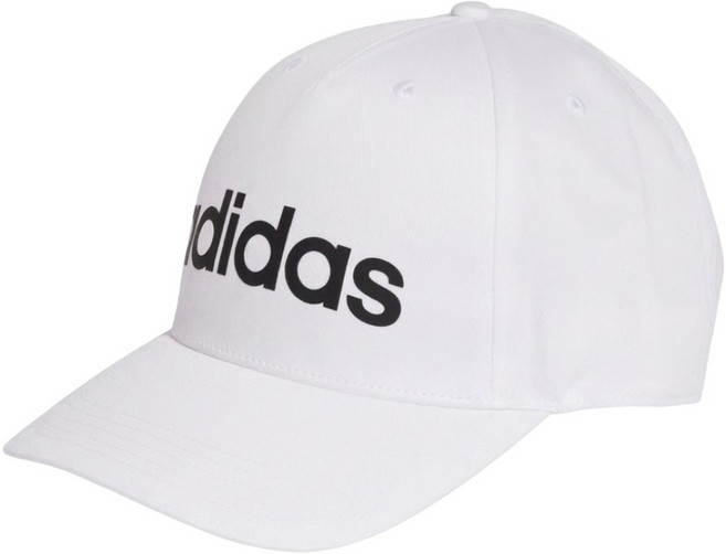 adidas 愛迪達 LINEAR CAP 運動帽 KE8256, 白色, 1個