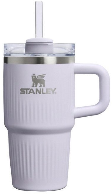 STANLEY TEXTURE系列 吸管隨手杯2.0, 鉑金紫, 1個, 590ml