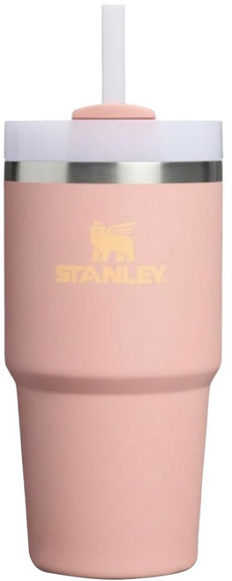 STANLEY 冒險系列 吸管隨手杯2.0, 蜜桃粉, 1個, 590ml