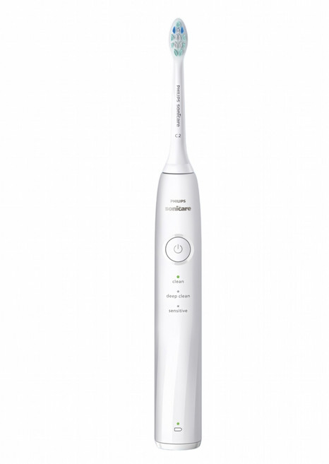 PHILIPS 飛利浦 sonicare 舒適清潔音波電動牙刷, 皓月白, 1個, HX5070/02