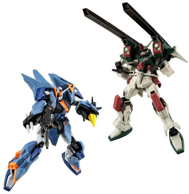 BANDAI 盒玩 MOBILE SUIT 鋼彈 G-FRAME FA 決鬥電擊鋼彈&閃電暴風鋼彈, 1個