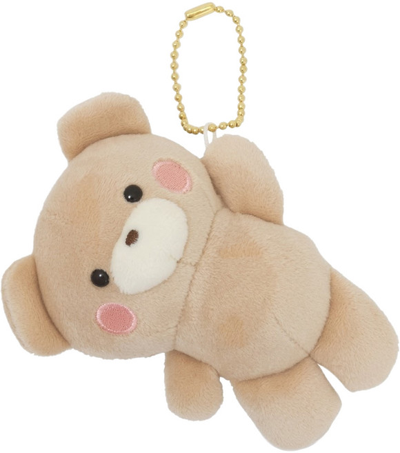KAMIO JAPAN Burarin 吉祥物吊飾, 小熊, 1個, 12cm