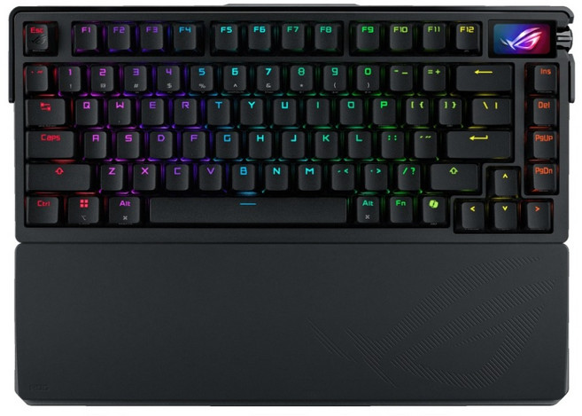 ASUS 華碩 ROG Azoth Extreme 電競 Wireless 機械鍵盤 黑色 熱插拔 NX 風暴軸