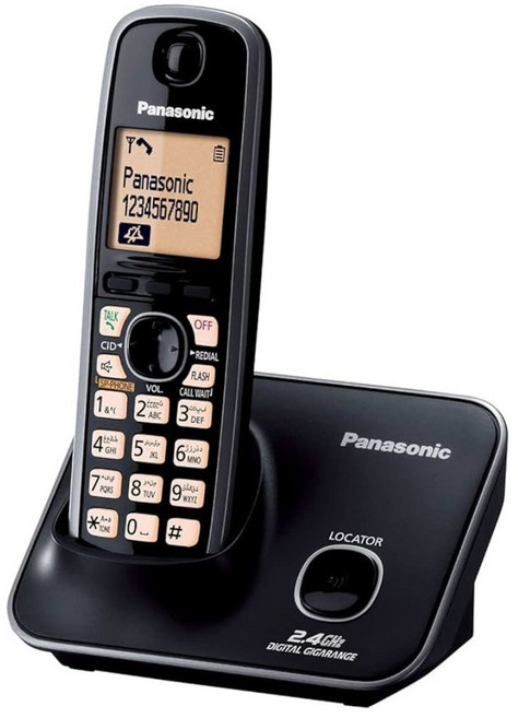 Panasonic 2.4GHz 高頻數位大字體無線電話, KX-TG3711BXB