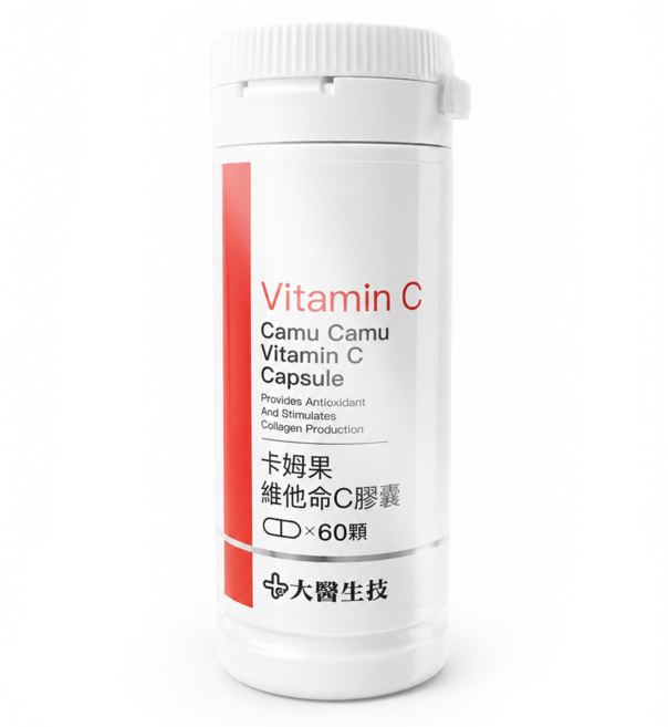 大醫生技 卡姆果維他命C膠囊, 1個, 60顆