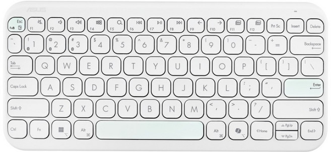 ASUS 華碩 Marshmallow KW100 無線鍵盤 白色