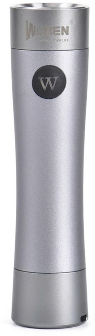 Wuben 便攜EDC手電筒 C5 700流明 射程126m, 科技灰, 1個