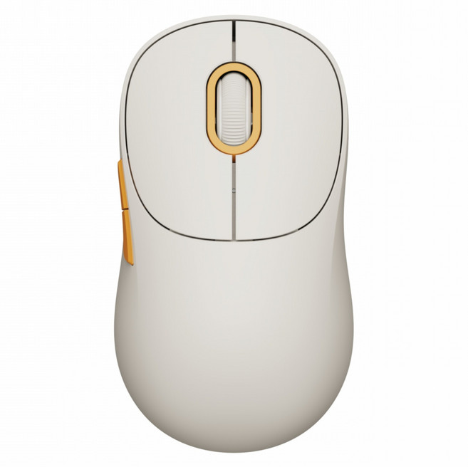 Xiaomi 小米 無線滑鼠 3, 米白色, 滑鼠 XMWXSB03YM 接收器 XMJSQ01