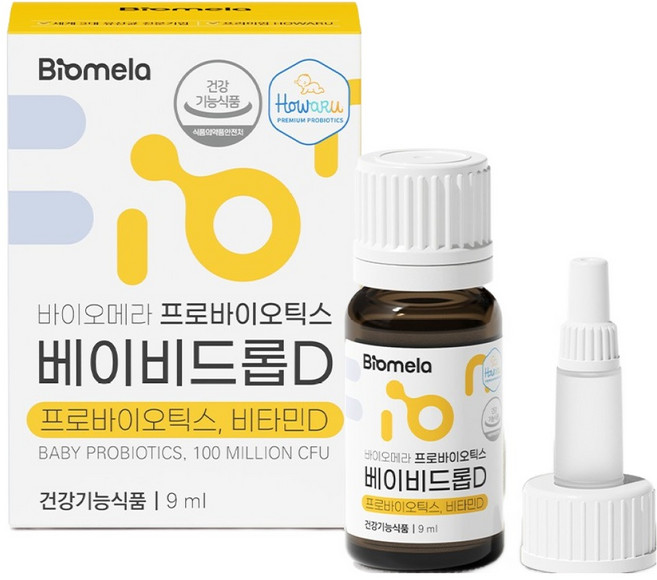 Biomela 益生菌嬰兒滴劑D乳酸菌, 1個