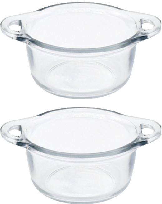 Bormioli Rocco 路易吉 五托里諾碗 500ml, 透明, 2個