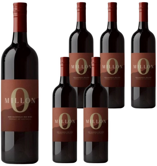 MILLON 米隆 無酒精葡萄飲, 6個, 750ml
