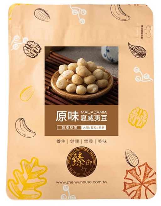 臻御行 原味夏威夷豆, 200g, 1個