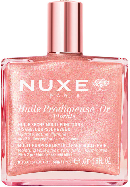 NUXE 巴黎歐樹 台灣公司貨 全效閃耀花香精華油, 1件, 50ml