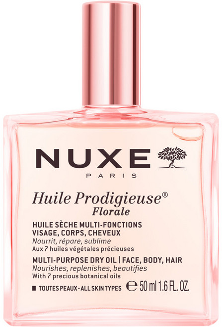 NUXE 巴黎歐樹 台灣公司貨 全效花香精華油, 1件, 50ml