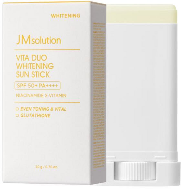 JMsolution 肌司研 維他命C亮白防曬棒UV50 + 溫和不致敏配方, 20g, 1件
