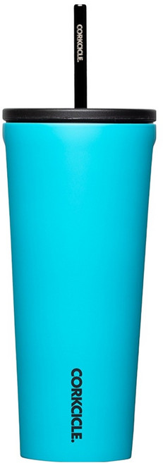 CORKCICLE. 酷仕客 吸管保冷保溫不鏽鋼隨行杯, 710ml, 1個, 卡布里藍