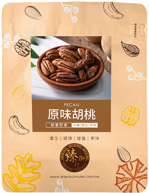 臻御行 原味胡桃, 200g, 1個