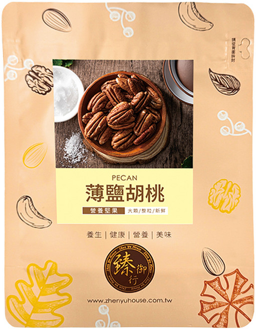 臻御行 薄鹽胡桃, 200g, 1個