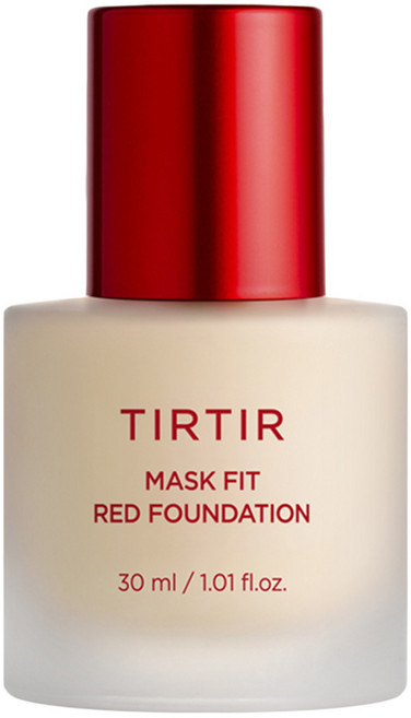 TIRTIR 持久定妝光彩粉底液 SPF40/PA++ 30ml, 21W 暖調象牙, 1個