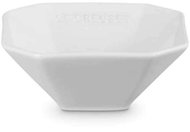 LE CREUSET 八角碟 12cm, 雪花白, 1個