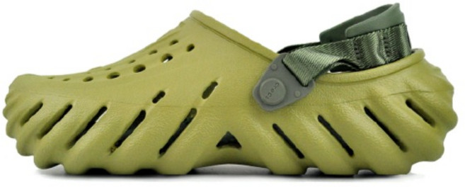 crocs 卡駱馳 Eco Clog 涼鞋 207937-3UA + 角色配件隨機出貨組