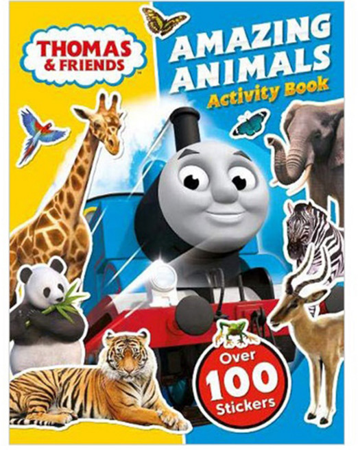 Thomas & Friends : Amazing Animals Activity Book, 半精裝
