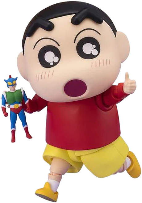 BANDAI S.H.Figuarts SHF 蠟筆小新 野原新之助 可動完成品, 1個
