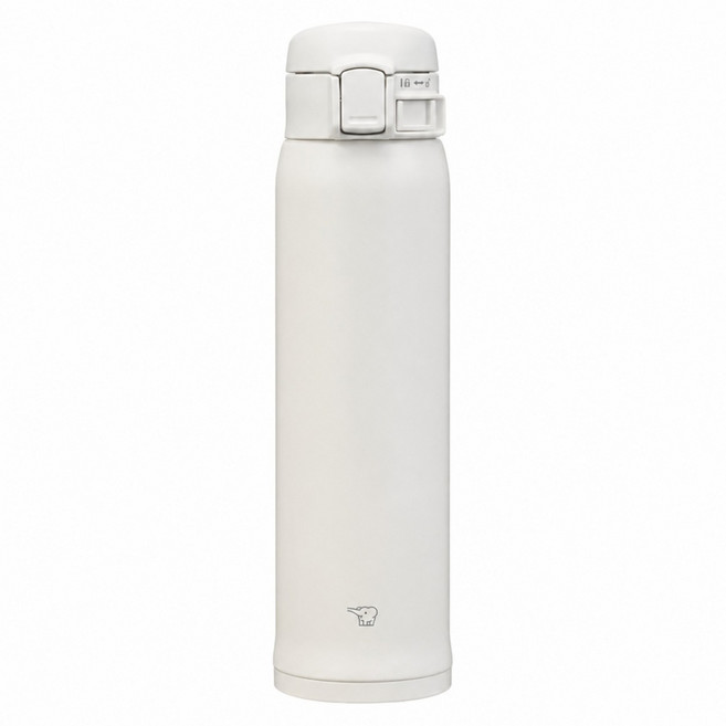 ZOJIRUSHI 象印 不鏽鋼保溫瓶彈開式 SM-SK60EMD, 白色, 1個, 600ml