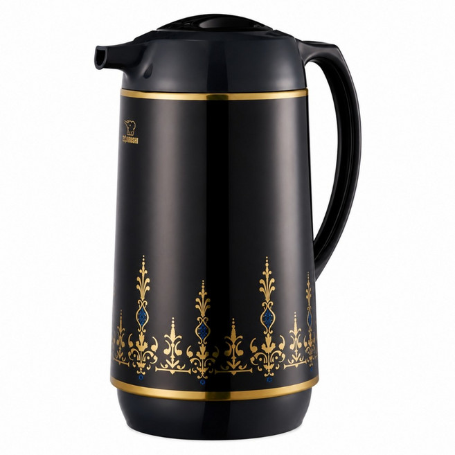 ZOJIRUSHI 象印 玻璃內膽保溫壺, 黑金色, 1個, 1L