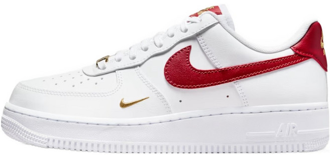 NIKE 耐吉 女款 Air Force 1 07 Essential 運動鞋 CZ0270-104 + 鞋帶組
