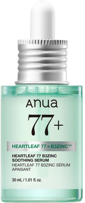 Anua 魚腥草&維他命B3鋅溫和調理精華, 1瓶, 30ml