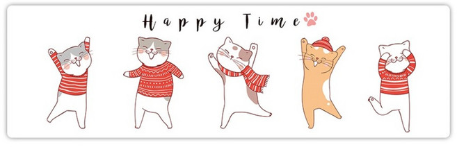 半島良品 輕回彈減壓皮革地墊 長款 040, HAPPY TIME