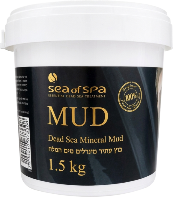 sea of spa 全天然死海礦物泥, 1.5kg, 1個