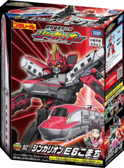 TAKARA TOMY SGX02 新幹線變形機器人 E6 小町號 2026復刻版, 1個