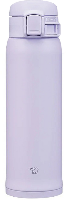 ZOJIRUSHI 象印 不鏽鋼彈蓋式保溫保冷杯 SM-SK48EMD, 羅蘭紫, 1個, 480ml