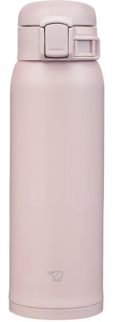 ZOJIRUSHI 象印 不鏽鋼彈蓋式保溫保冷杯 SM-SK48EMD, 玫瑰粉, 1個, 480ml