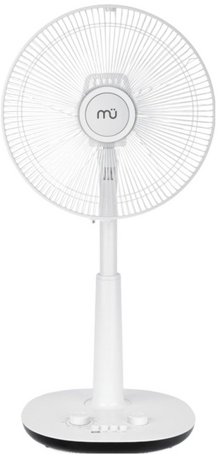 THE mu 涼風 5葉扇片 家用立式電風扇 35cm, MU-F152CK