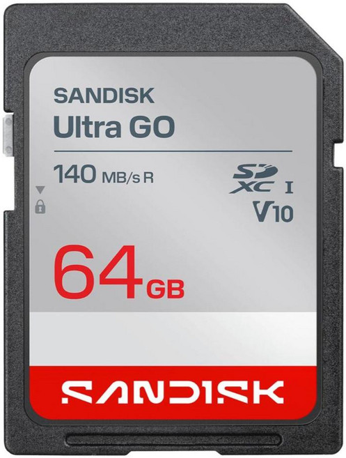 SanDisk 晟碟 Ultra GO SD UHS-I 記憶卡 SDSDUGN-064G-GN6IN, 1個, 64GB