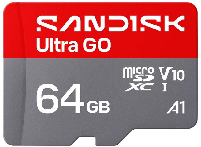 SanDisk 晟碟 Ultra GO microSD 記憶卡 SDSQUGN-064G-GN6MN, 1個, 64GB