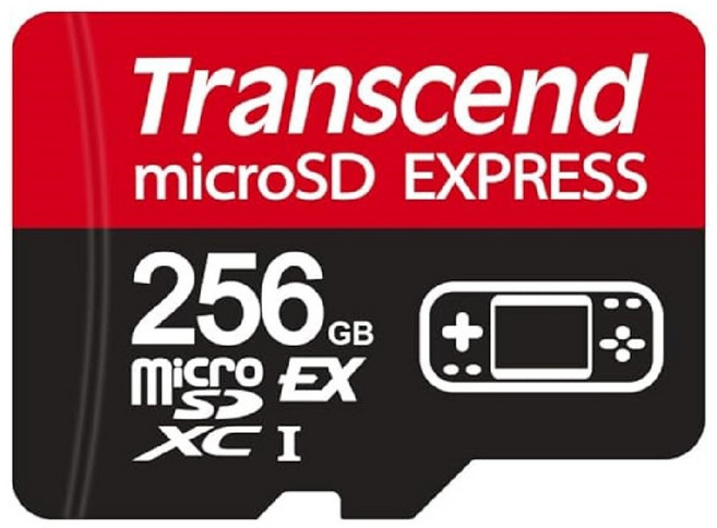 Transcend 創見 MicroSD Express 極速效能記憶卡 Switch 2適用 TS256GUSD710S, 1個, 256GB
