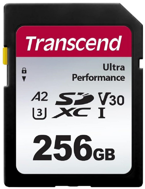 Transcend 創見 SDXC UHS-I U3 V30 記憶卡 TS256GSDC340S, 1個, 256GB