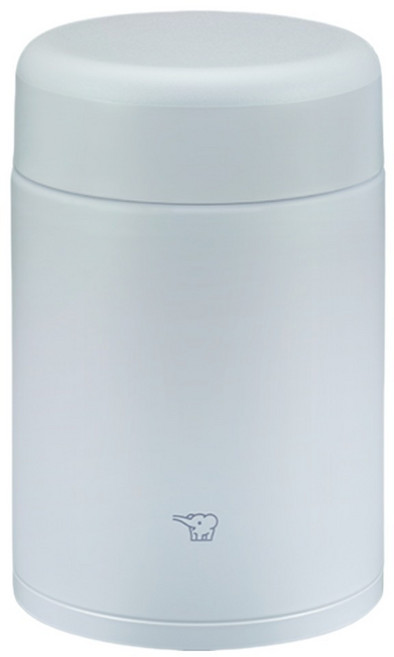 ZOJIRUSHI 象印 不鏽鋼一體式杯蓋真空燜燒杯SW-KA52H, 冰霧灰, 1個, 520ml