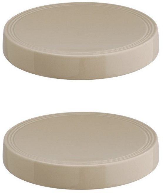 MAISON OBJET Lining 高腳盤, 2個, 單品, 貝殼米色