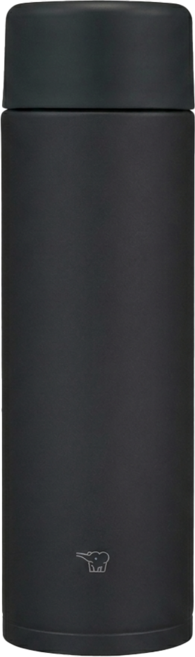 ZOJIRUSHI 象印 不繡鋼一體式中栓保溫保冷杯 SM-ZB48E, BA 霧黑色, 1個, 480ml