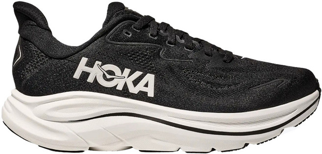 HOKA 男款 Clifton 10 寬楦路跑鞋 1162030-BWHT