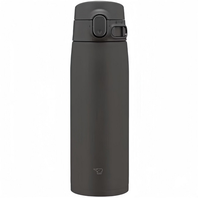 ZOJIRUSHI 象印 不鏽鋼一體式中栓彈跳保溫瓶 SM-VB60, 午夜黑, 1個, 600ml