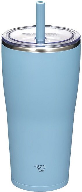 ZOJIRUSHI 象印 不鏽鋼真空吸管杯 SX-HA72H, GM 湖光綠, 1個, 720ml
