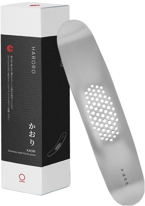 Haroro 香織 全304不鏽鋼壓蒜器, 單一顏色, 1個