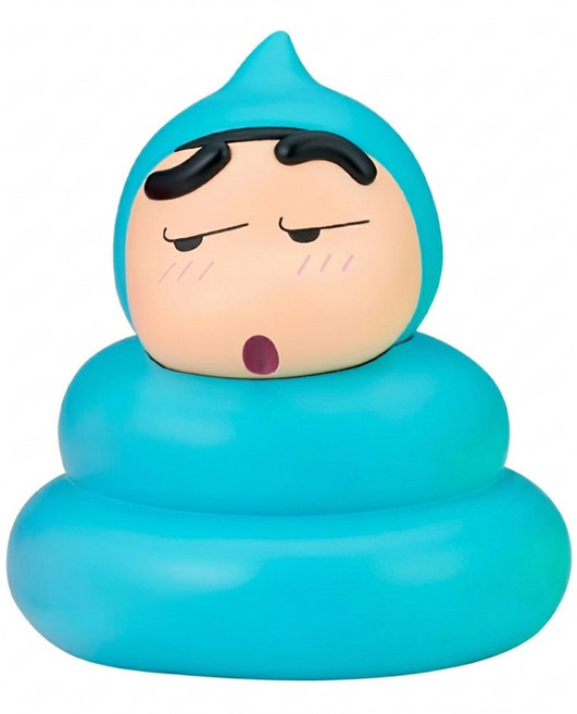 BANPRESTO 代理版 大大的SOFVIMATES 蠟筆小新 cosplay便便造型公仔 ver.B, 1個
